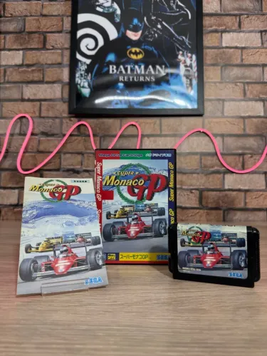 Super Mônaco GP Mega Drive Original JP