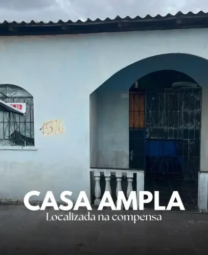 CASA AMPLA A VENDA NA COMPENSA