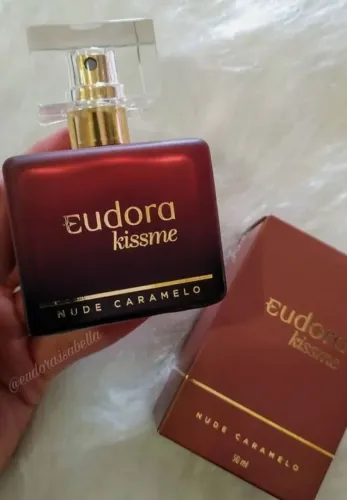 Eudora colônia kissme Caramelo 50 ml