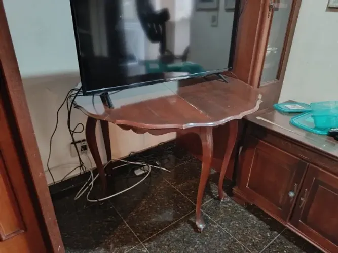 Mesa redonda dobravel