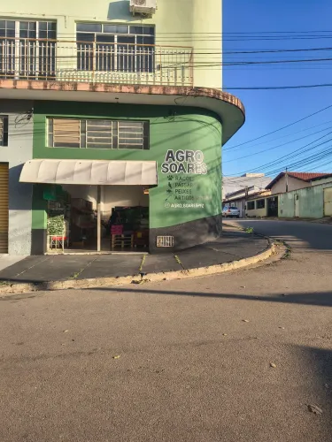 Agropecuária montada em funcionamento