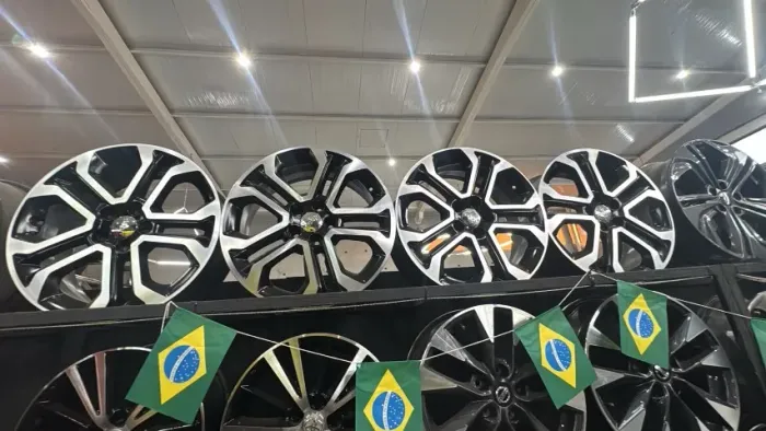 JOGO DE RODAS ARO 18 - JEEP COMPASS | RENEGADE | FIAT TORO | COMMANDER