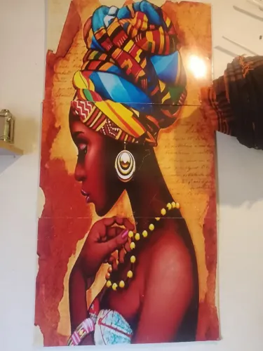 Quadro elegância africana