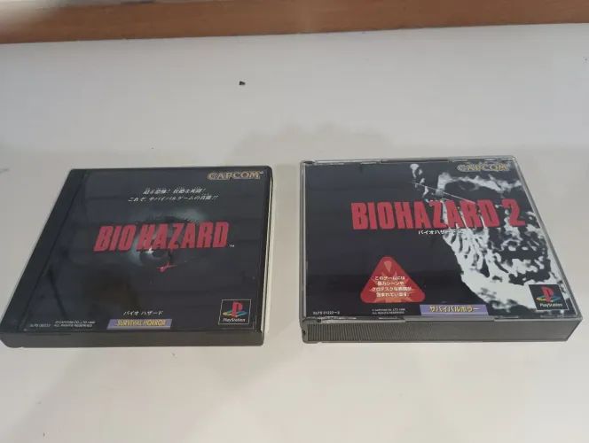 Resident Evil 1 e 2 original Playstation 1