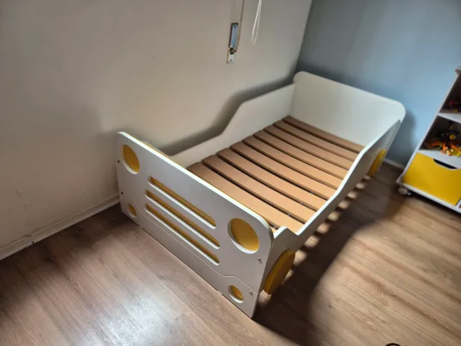 Cama Infantil Carro Jipe Tok Stok + Colchão