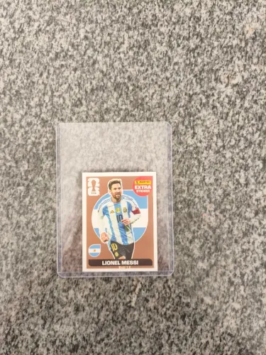 Figurinha Extra Sticker Legend Bronze de Lionel Messi