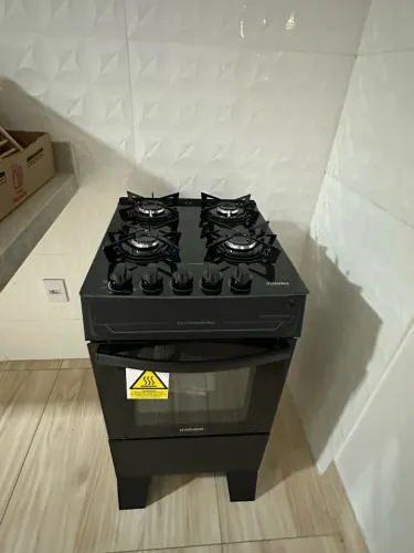 Fogão Itatiaia Electra Glass Plus 4 Bocas Preto NUNCA USADO