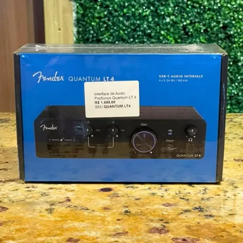 Interface de Áudio Fender Quantum LT 4