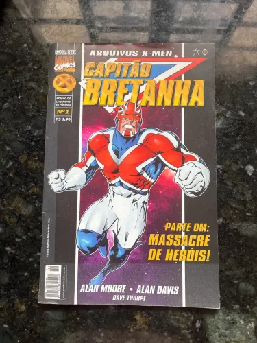 Capitão Bretanha por Alan Moore Numero 1