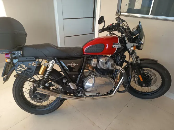 ROYAL ENFIELD INTERCEPTOR 650 (2020/2020) - APENAS 8.200 KM!