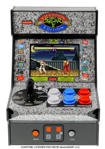Video Game - Street Fighter 2 MICRO PLAYER / Mini arcade completo e novo