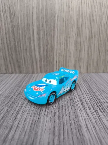Relâmpago McQueen Dinoco Miniatura Filme Carros Metal Diecast Novo Lacrado 