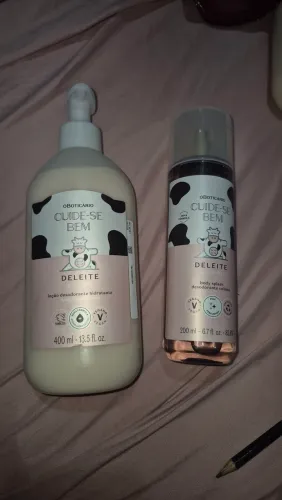 Kit hidratante + body splah deleite