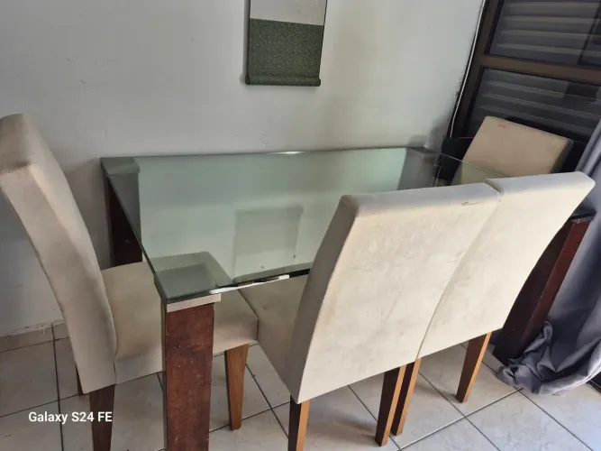 Mesa de vidro