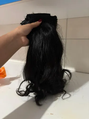 Cabelo humano 150g 45cm