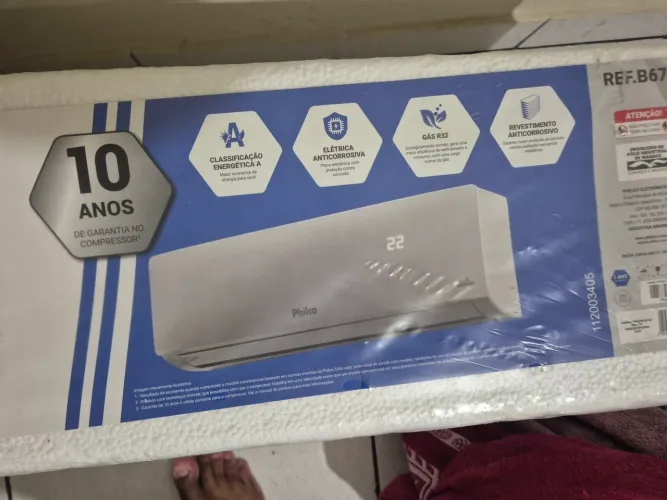 Ar-Condicionado Philco Inverter 9.000 BTUs 220V Novo na Caixa - Nunca Usado!