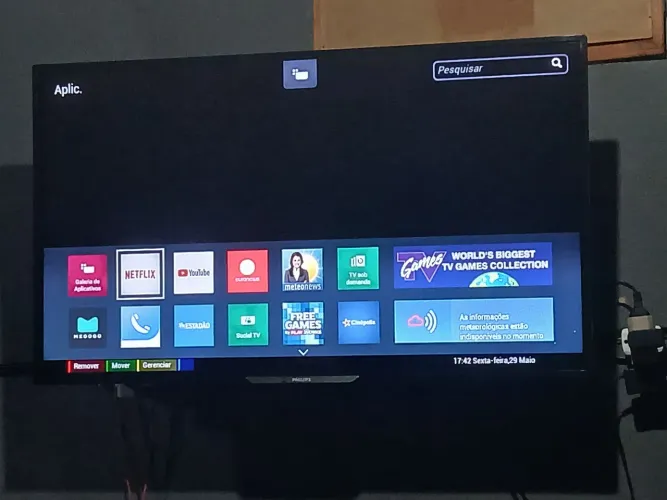 Tv 43" Philco smartv