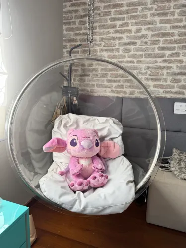 Cadeira Bubble Chair de balanço