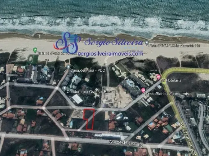 Terreno em excelente localização no Porto das Dunas com 2.400m²
