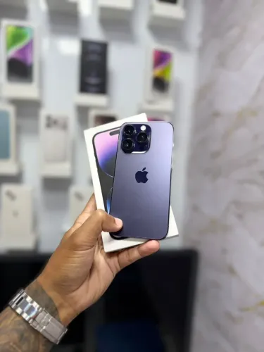 IPHONE 14 PRO 256GB<br>TELA NOVA<br>R$ 2.799,00