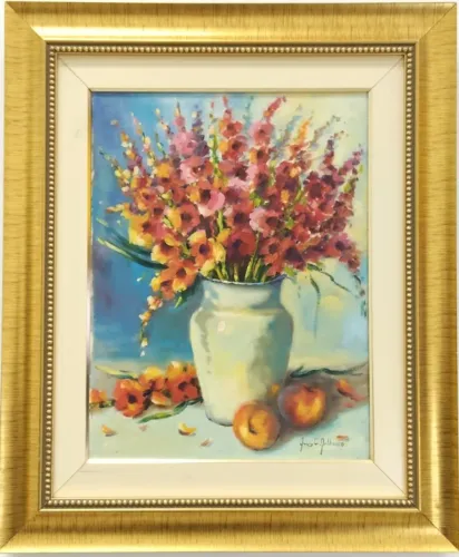Quadro da atrsita Ana C. Artruzo. Medidas:  30x40 cm  Lote 117 (10x 59,00)