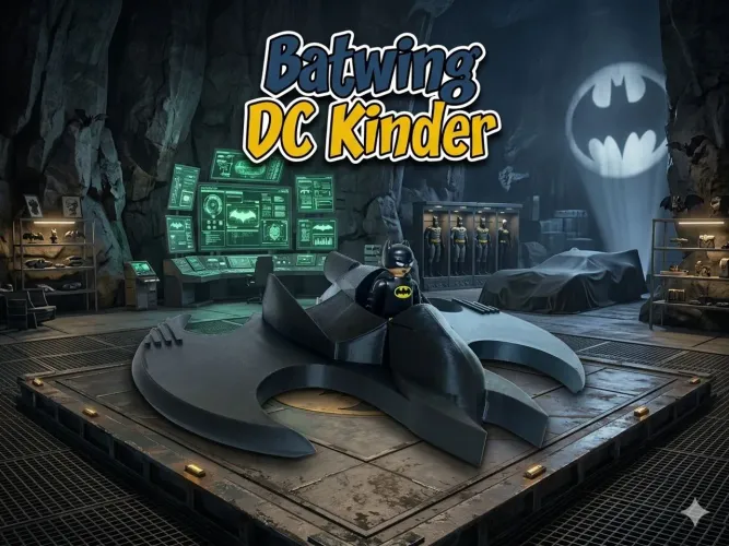 Batwing para Batman Kinder ovo dc
