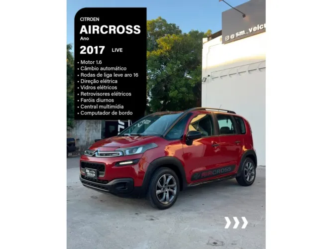 Citroen Aircross Live 1.6 Flex 16V 5P Aut. 2017