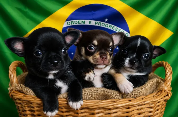 Chihuahua pelos curtos 