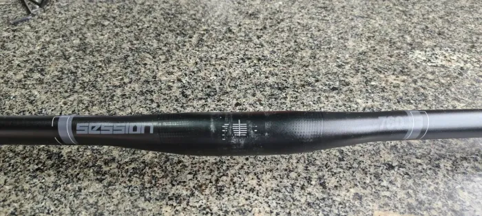 Guidão session a760 mtb marcas de montagem somente