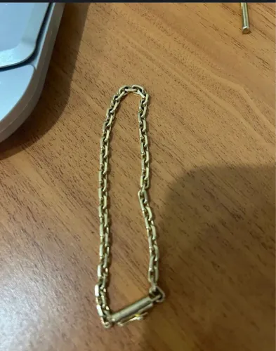 Pulseira em ouro 18k maciço