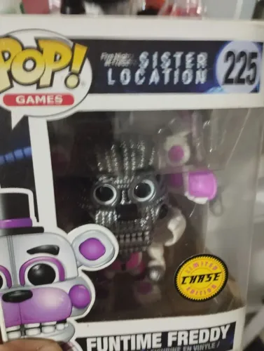 funko pop funtime freddy 225 chase ( edição limitada)