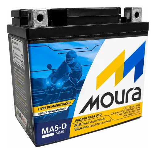 Bateria Moura Ma5-d 