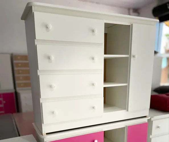 Big -Cômoda MDF Branca (Entregamos)