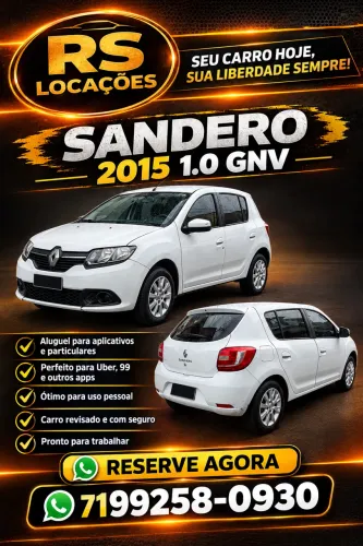 Renault Sandero Expression Hi-power 1.0 16V 5P 2015