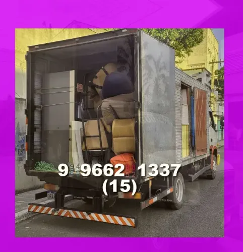 Frete a partir de 50 reais! Entre em contato: 15?9?99662?1337 - Transmudanças