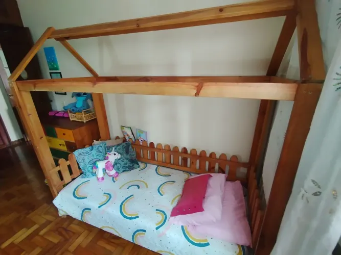 Cama de Casinha Montessoriana