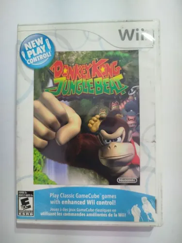Donkey Kong jungle Beats somente a capinha e encarte 