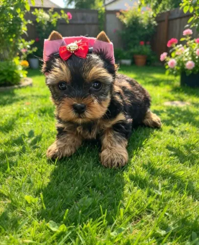 Yorkshire Terrier Fêmea Super Fofinha