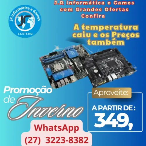 Placa Mãe - MB - Para PC - Computadores AMD e Intel Vários Soquete