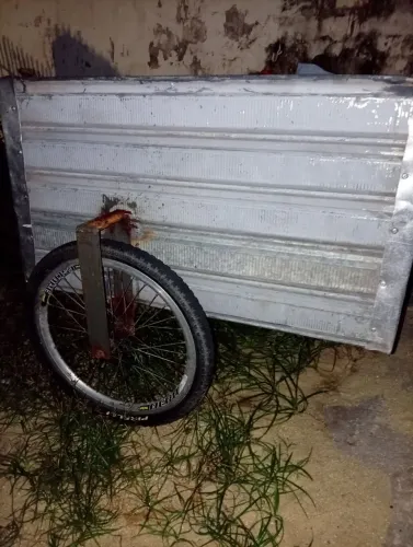 Carroça para bicicleta 