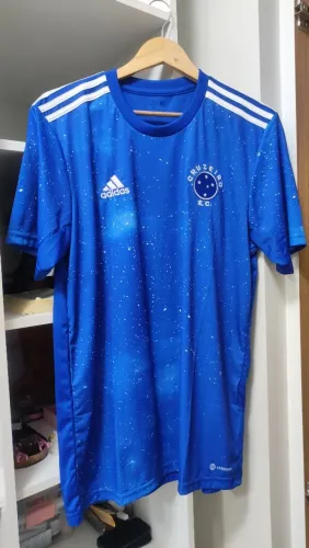 Camisa Oficial Cruzeiro 1 2022 - Sem patrocínios