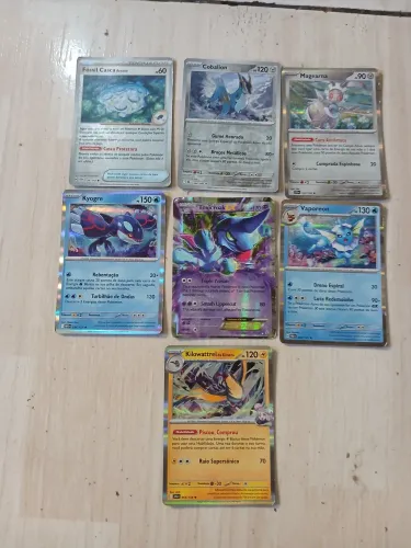 Cartas de pokémon original