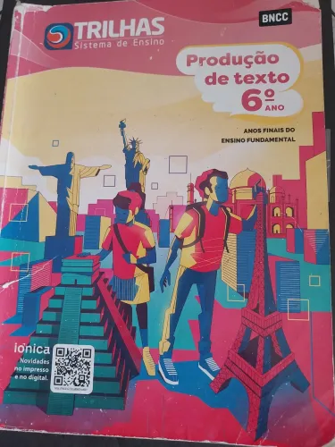 Trilhas livro Produção de texto 6 ano