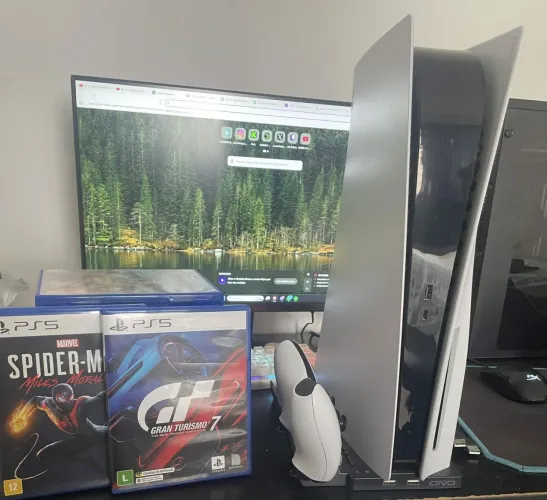 PS5 + CONTROLE+ 16 JOGOS