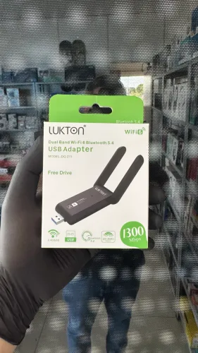 Receptor Wi-Fi dual Band e adaptador Bluetooth 5.4