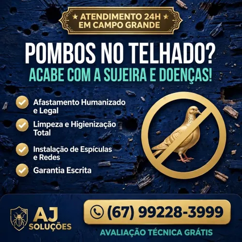 Dedetização Controle de Pombos