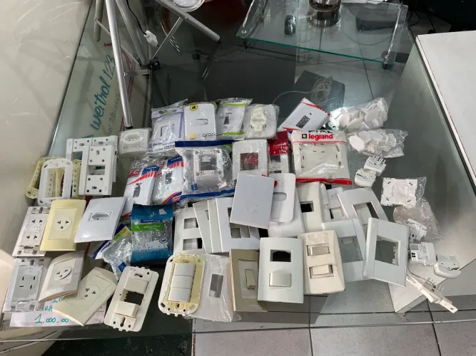 Lote Peças para Instalação Elétrica 