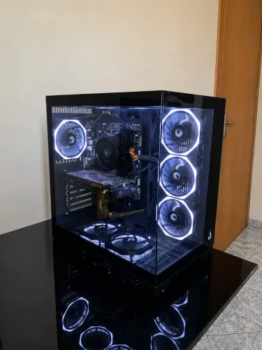 PC GAMER RYZEN 5 5600X + RX570 4GB + 16gb RAM + SSD 240gb + HD 2tb