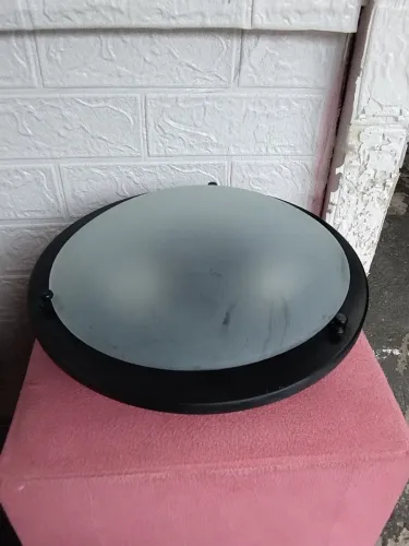 luminária com 2 lâmpadas