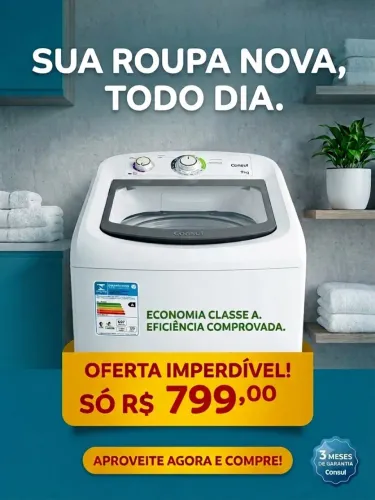 Consul 9 kg - Entrega Grátis